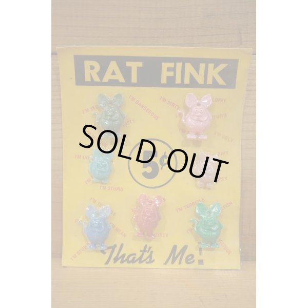 画像1: RAT FINK ガチャ台紙 (1)