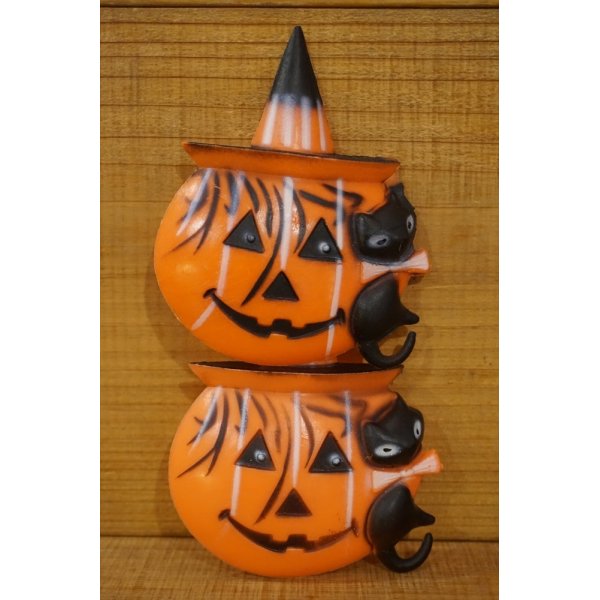 画像1: Pumpkin&Cat Ornament (1)