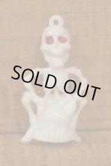 画像: プラ製 SKULL チャーム【赤】 