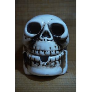 画像: SKULL 陶器製 灰皿