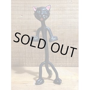 画像: 黒猫 ベンダブル人形