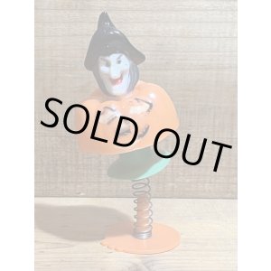 画像: Pumpkin&Witch Jumping Toy