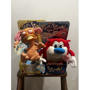 画像: REN&STIMPY SQUEEZE ぬいぐるみセット