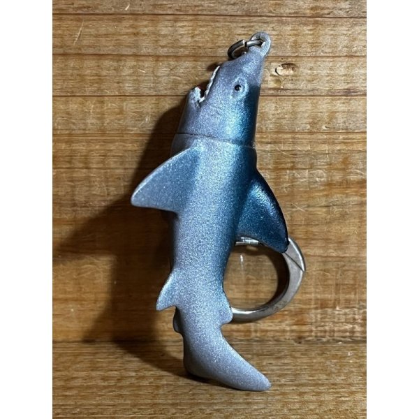 画像1: 日本製 サメ ミニソフビ キーホルダー【A2】  (1)