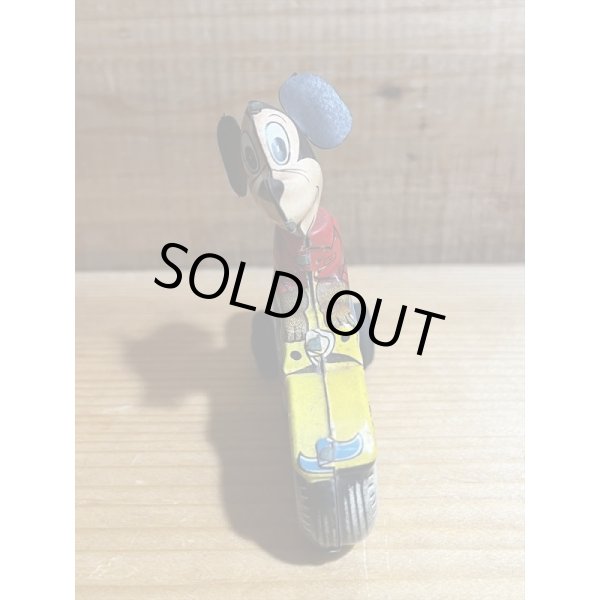 画像3: Micky Mouse Friction Motorbike (3)
