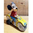 画像2: Micky Mouse Friction Motorbike (2)