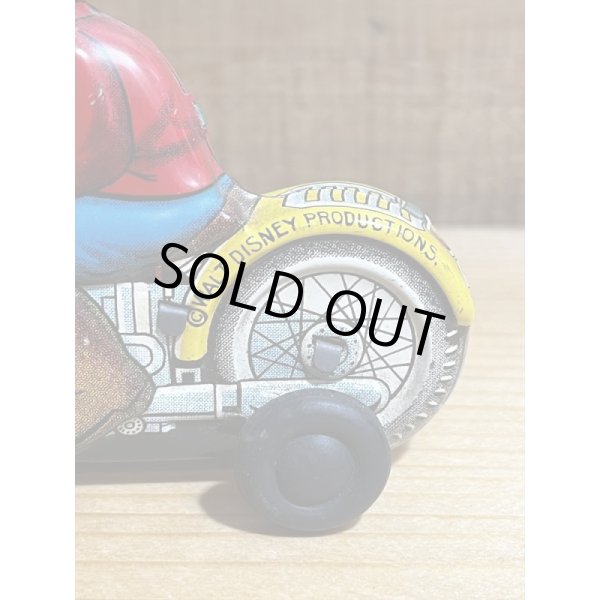 画像4: Micky Mouse Friction Motorbike (4)