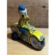 画像2: Donald Duck Friction Motorbike (2)