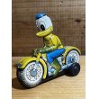 画像1: Donald Duck Friction Motorbike (1)