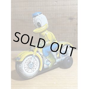 画像: Donald Duck Friction Motorbike