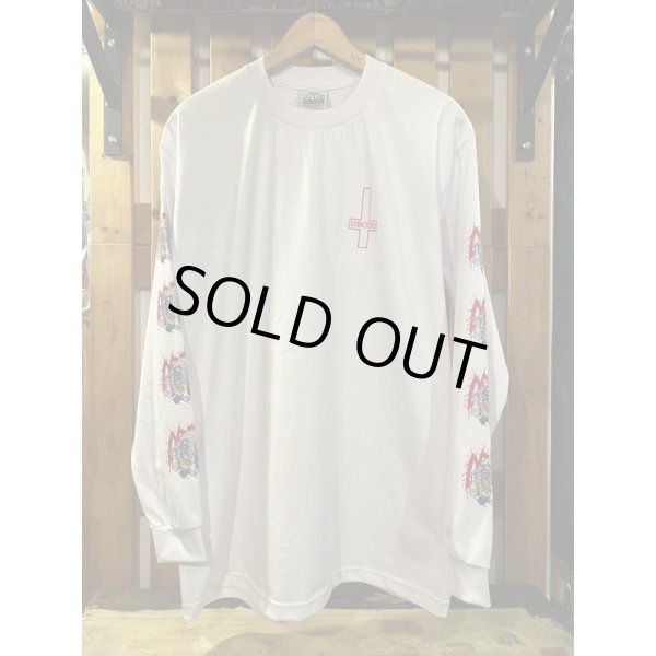 画像1: DRODD R×G×N ロングTシャツ【ステッカー付】  (1)