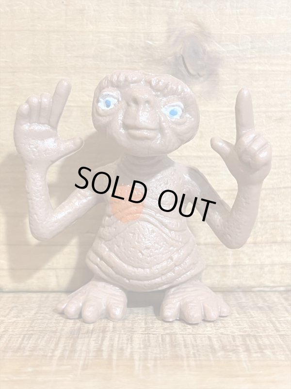 画像1: 80s 無版権 E.T. ゴム人形【T】 (1)