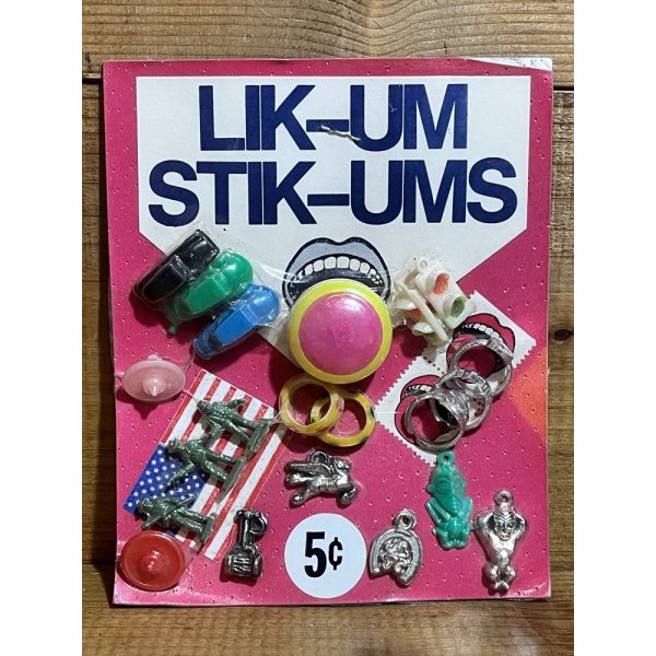 画像1: LIK-UM STIK-UMS ガチャ台紙【G】 (1)