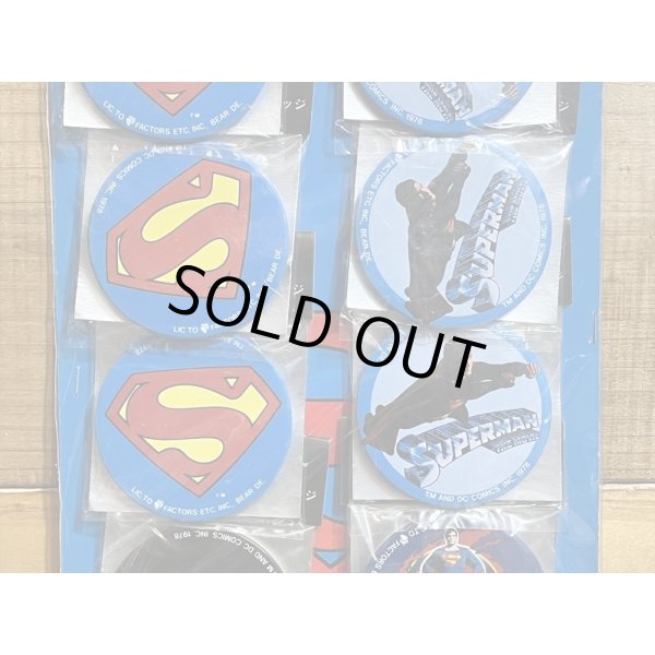 画像5: スーパーマン バッジ 台紙【A】 (5)