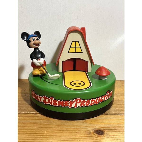 画像1: Mickey Mouse Musical Toy Saving Bank【B】 (1)