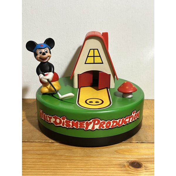 画像1: Mickey Mouse Musical Toy Saving Bank【A】 (1)