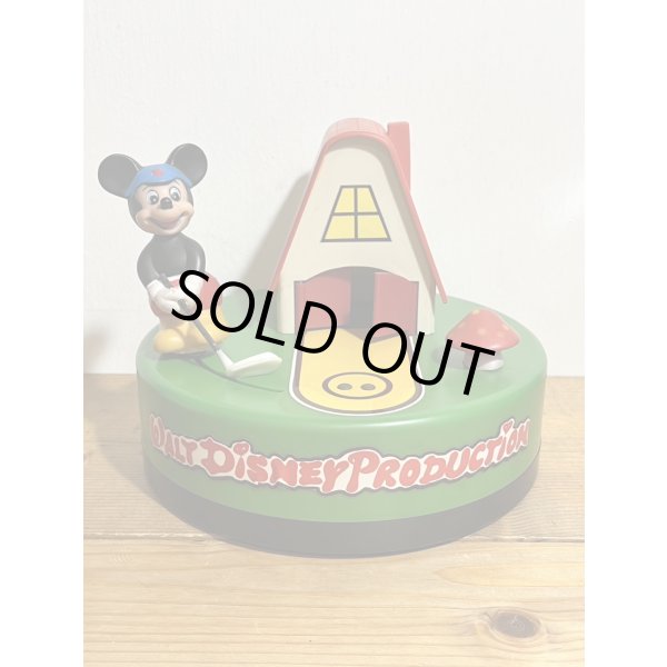 画像1: Mickey Mouse Musical Toy Saving Bank【A】 (1)