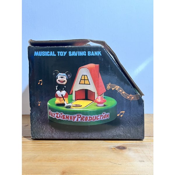 画像10: Mickey Mouse Musical Toy Saving Bank【A】 (10)