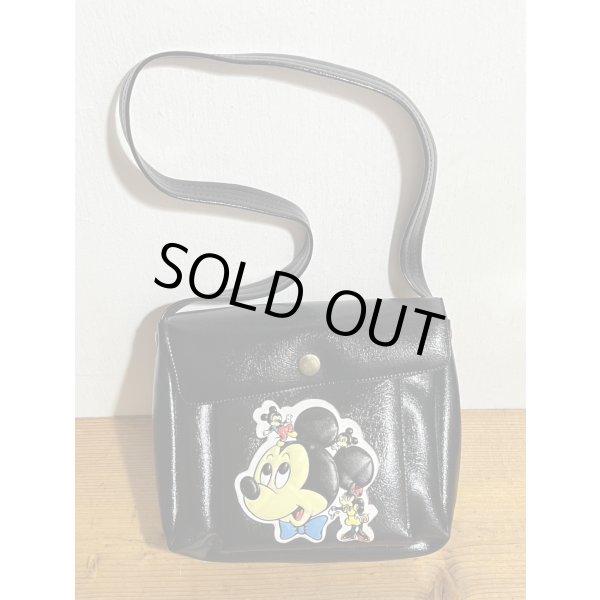 画像1: パチ物 ミッキーマウス バッグ【黒】 (1)