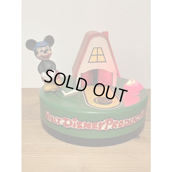 画像2: Mickey Mouse Musical Toy Saving Bank【A】 (2)