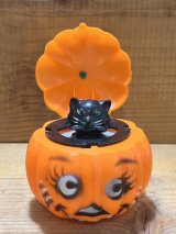 画像: Pumpkin ビックリ箱【黒猫】