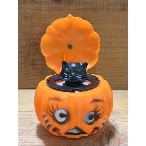 画像1: Pumpkin ビックリ箱【黒猫】  (1)