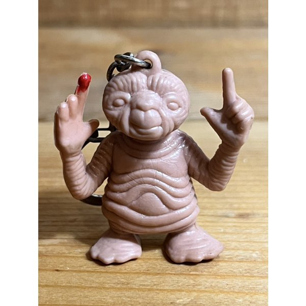 画像1: 80s 無版権 E.T. ゴム人形【X】 (1)