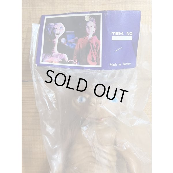 画像2: 80s 無版権 E.T. ソフビ 袋入り【I】 (2)