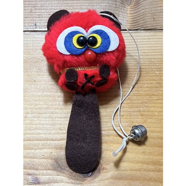 画像1: タヌキ？ マスコット人形 (1)