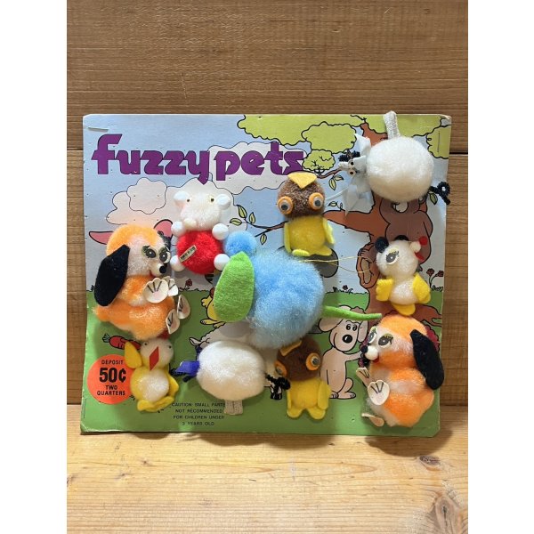画像1: Fuzzy Pets ガチャ台紙 (1)