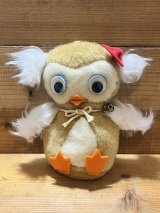 画像: フクロウ？マスコット人形