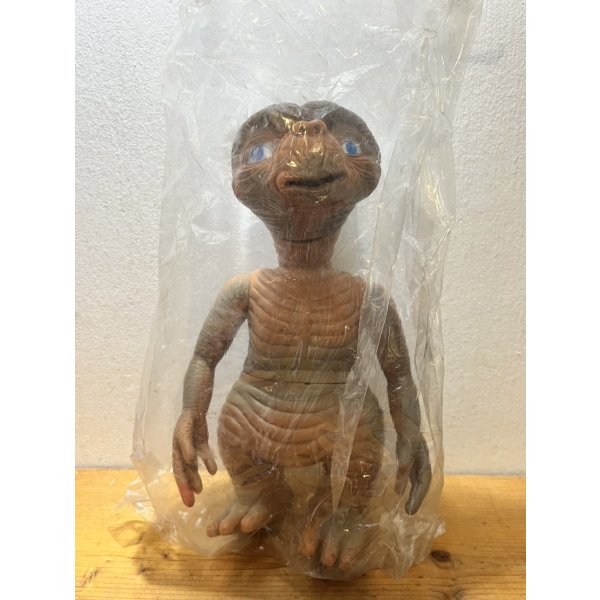 画像2: 80s 無版権 E.T. ビッグ ソフビ (2)