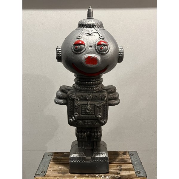 画像1: 詳細不明 ロボット ポリ人形 (1)