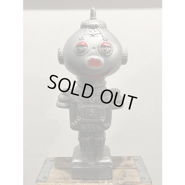 画像1: 詳細不明 ロボット ポリ人形 (1)