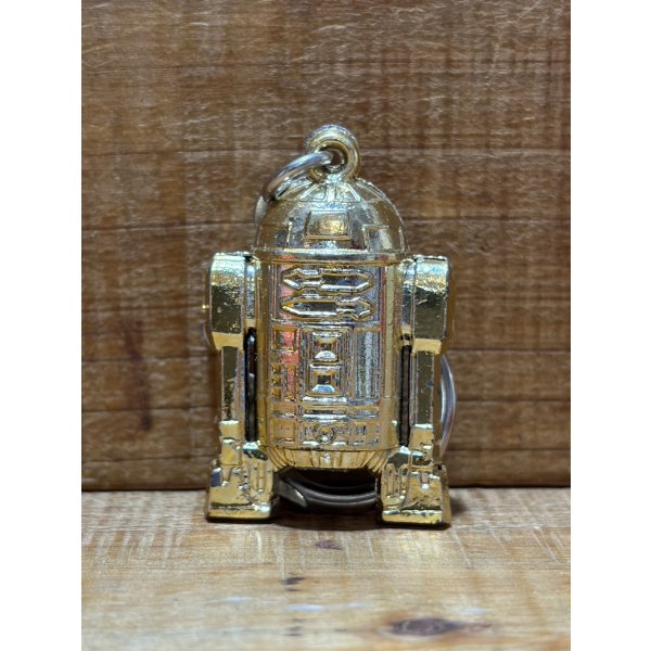 画像1: R2D2風 ダイキャスト製 キーホルダー (1)