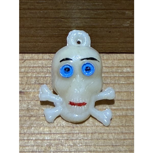 画像1: プラ製 SKULL チャーム 【H】  (1)