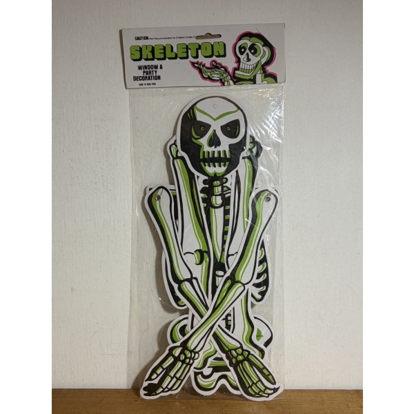 画像1: SKELETON WINDOW&PARTY DECORATION (1)