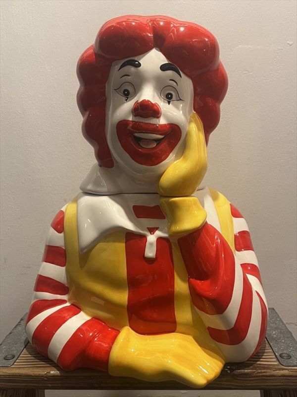 画像: Ronald McDonald Cookie Jar UP！！！