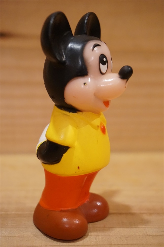 画像: ミッキーマウス ミニ ソフビ人形