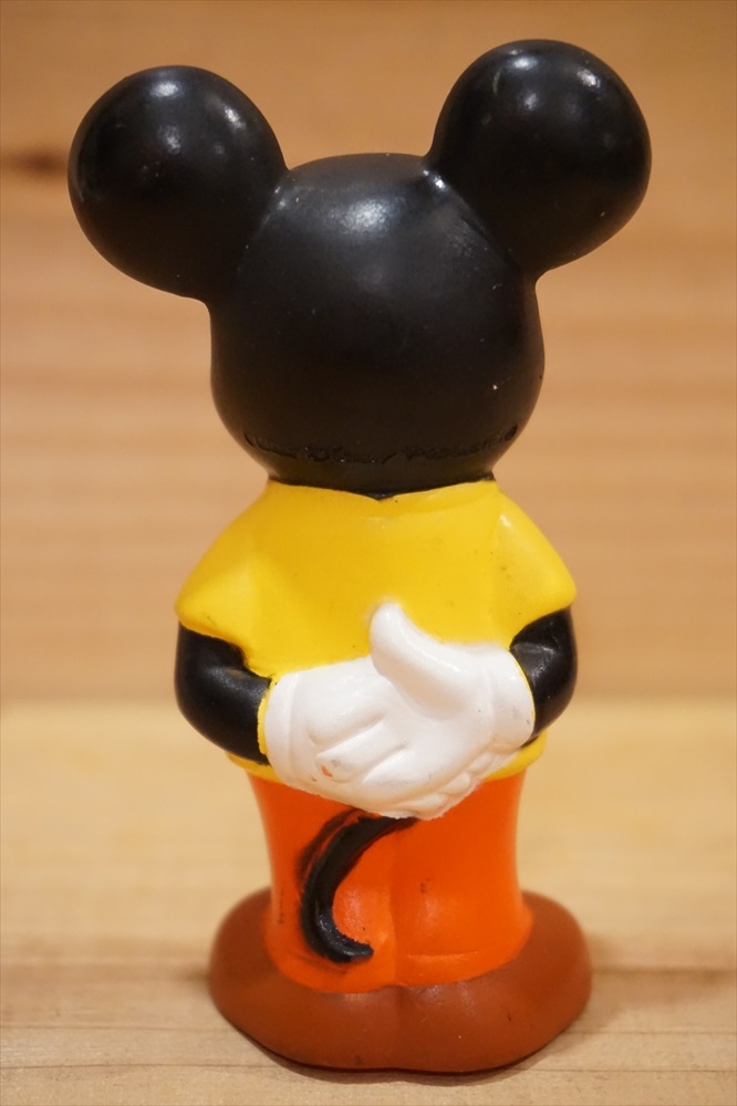 画像: ミッキーマウス ミニ ソフビ人形
