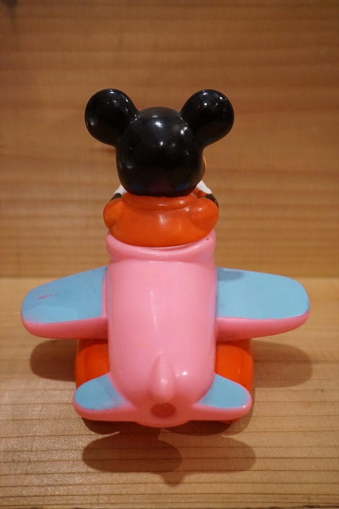 画像: 飛行機 ミッキーマウス 人形 
