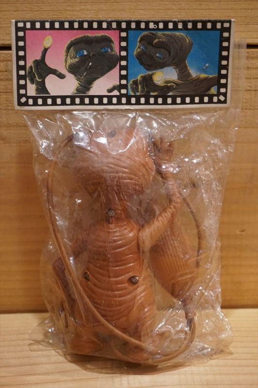 画像: 80s 無版権 プラ E.T. 人形 