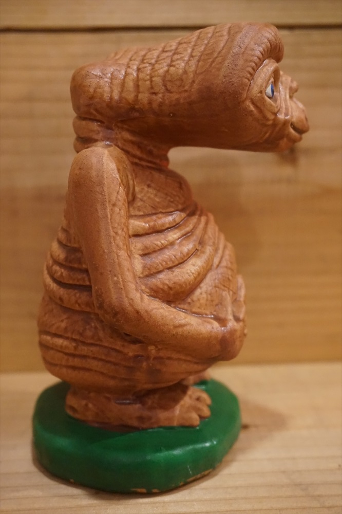 画像: 80s 無版権 E.T. セラミック貯金箱