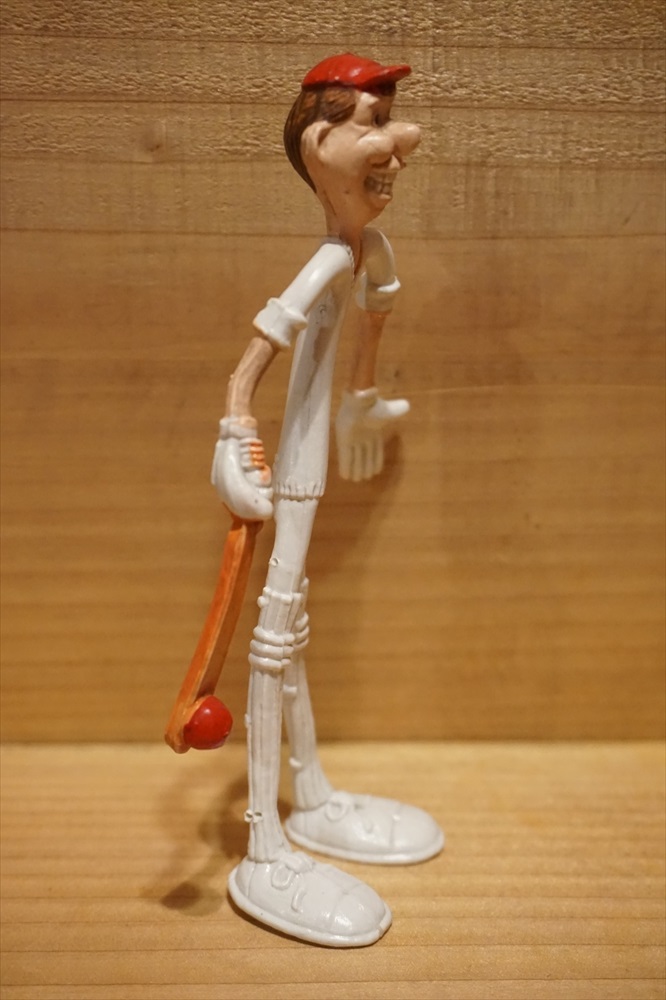 画像: Strange Face Baseball player 