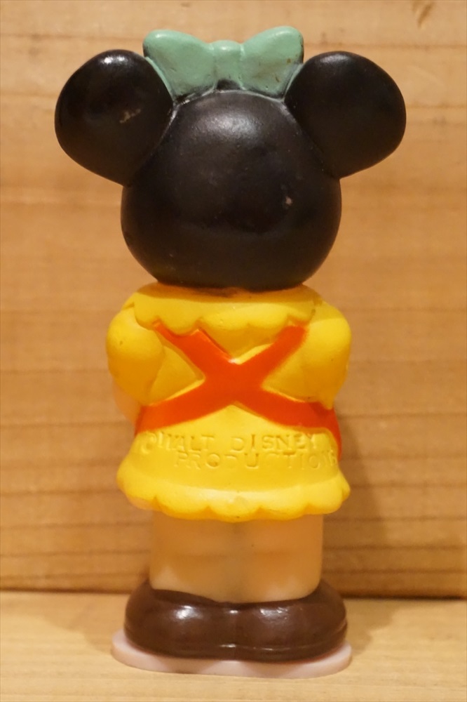 画像: ミニーマウス ソフビ 鉛筆削り 【A】