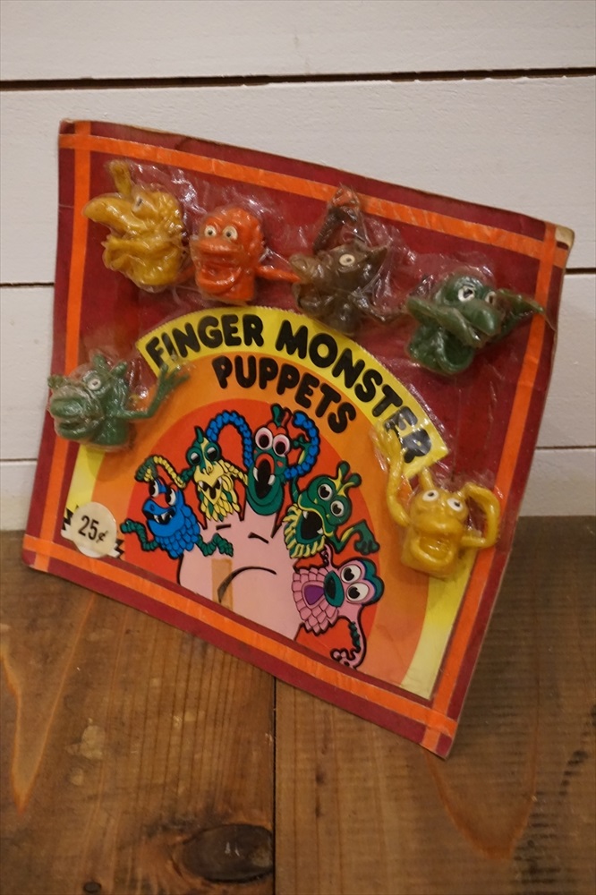 画像: FINGER MONSTER PUPPETS 台紙