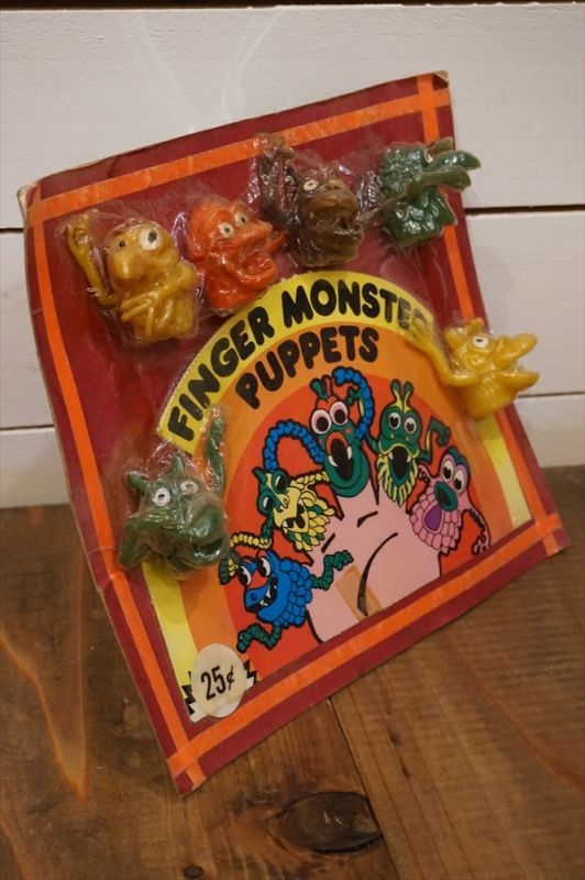 画像: FINGER MONSTER PUPPETS 台紙