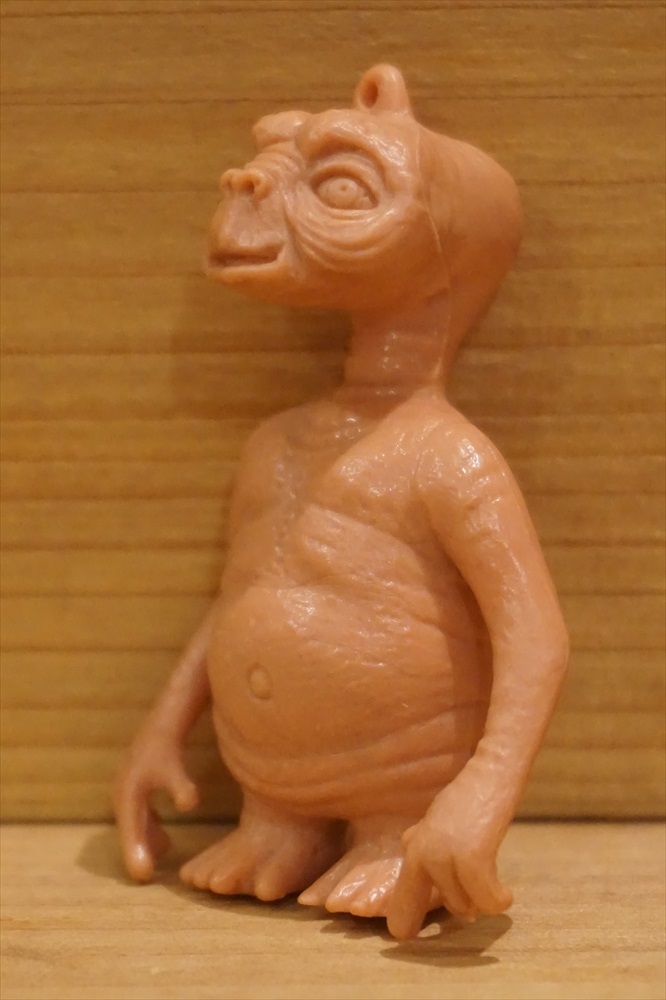 画像: 80s 無版権 E.T. ゴム人形 【E】