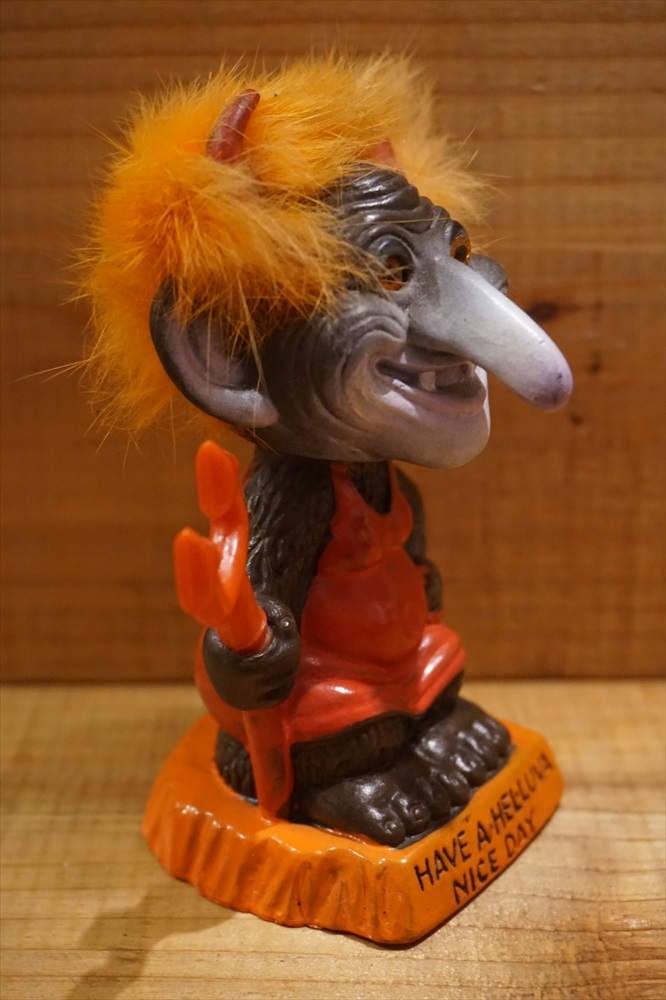 画像: Red Devil Bobble Head Troll【A】