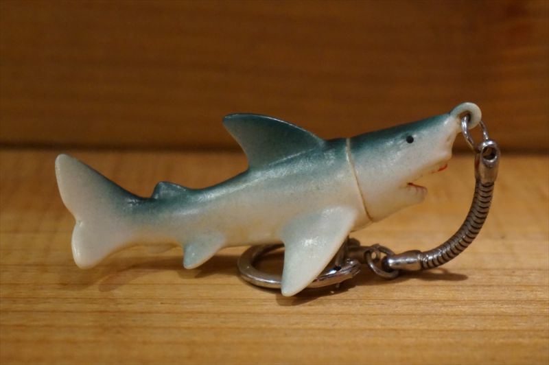 画像: 日本製 サメ ミニソフビ キーホルダー 【D1】 